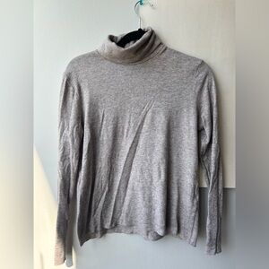Zara Light Brown Turtleneck Longsleeve Top